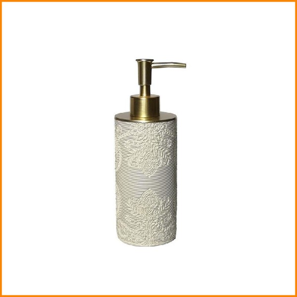 DISPENSER SAPONE BEIGE DAMASCATO
