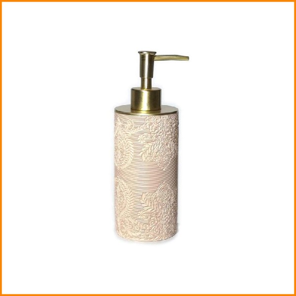 DISPENSER SAPONE ROSA DAMASCATO
