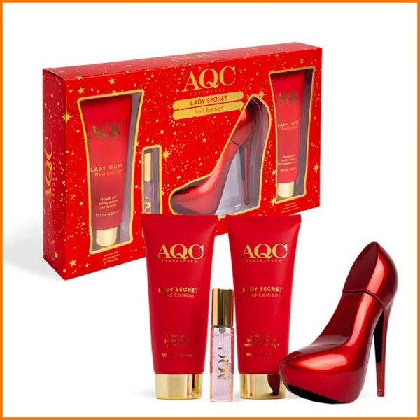SET REGALO COFFRET FRAGRANZA LADT SECRET RED EDITION