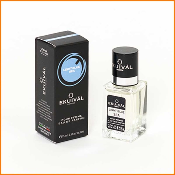 Ekuival Eau De Parfum 15 Ml Fragranza Light Blue Sea