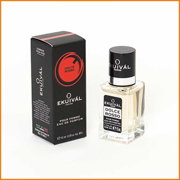 Ekuival Eau De Parfum 15 Ml Fragranza Dolce Rosso