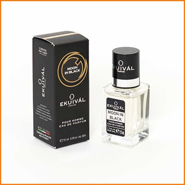 Ekuival Eau De Parfum 15 Ml Fragranza Moon In Black