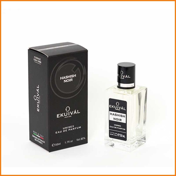 Ekuival Eau De Parfum 50 Ml Fragranza Hashish Noir