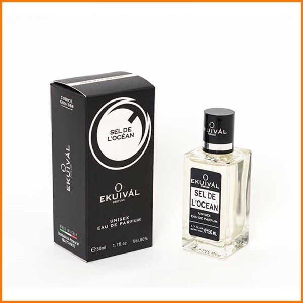 Ekuival Eau De Parfum 50 Ml Fragranza Sel De Ocèan