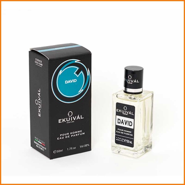 Ekuival Eau De Parfum 50 Ml Fragranza David