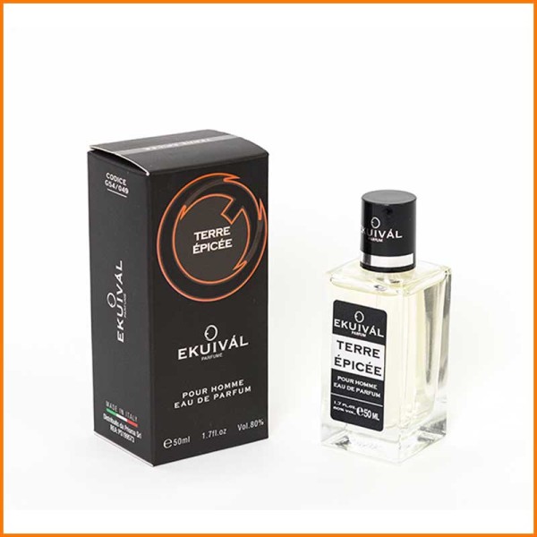 Ekuival Eau De Parfum 50 Ml Fragranza Terre Èpicée