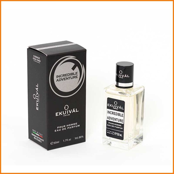 Ekuival Eau De Parfum 50 Ml Fragranza Incredible Adventure