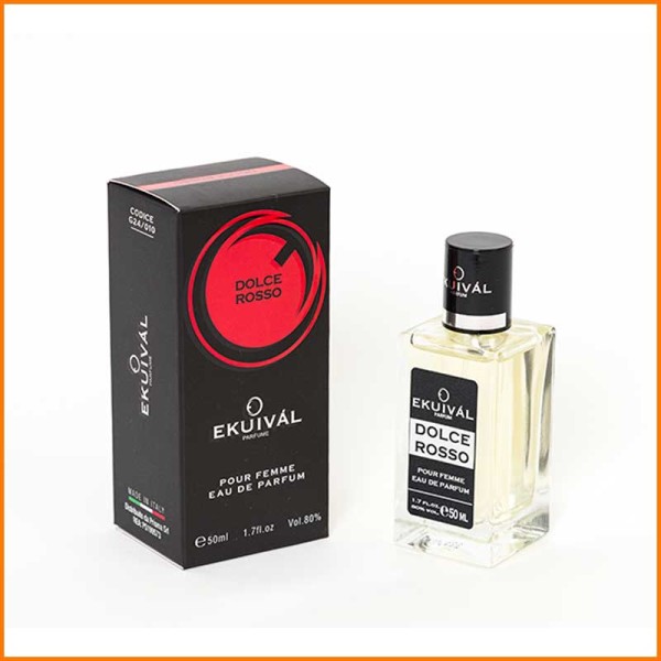 Ekuival Eau De Parfum 50 Ml Fragranza Dolce Rosso