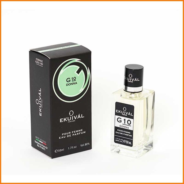 Ekuival Eau De Parfum 50 Ml Fragranza G10 Donna