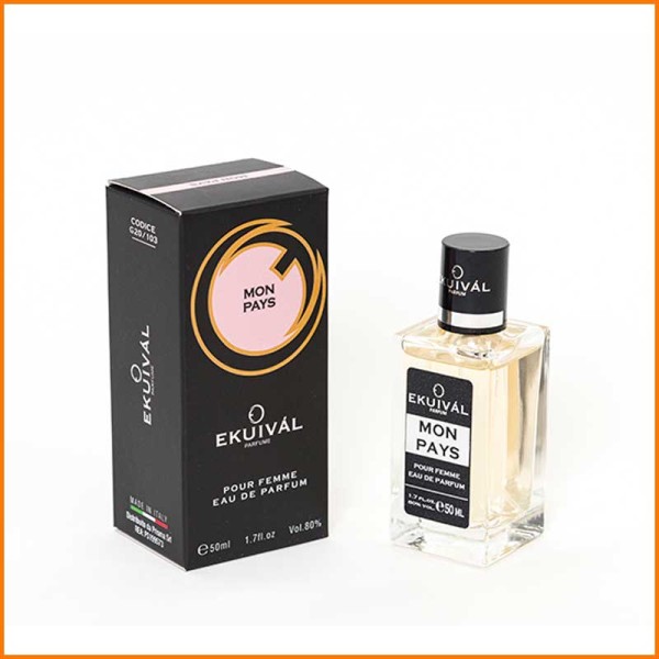 Ekuival Eau De Parfum 50 Ml Fragranza Mon Pays