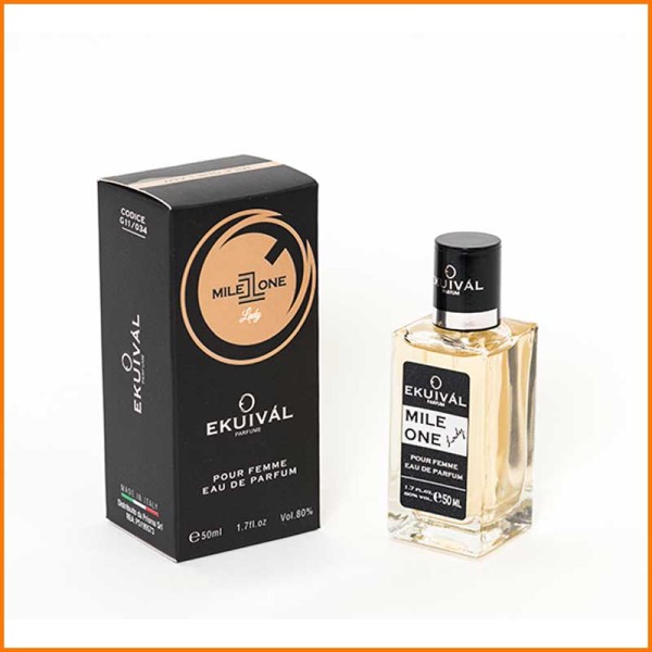 Ekuival Eau De Parfum 50 Ml Fragranza Mile One Lady