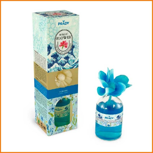 DIFFUSORE PER AMBIENTE FLOWER OCEANO 100 ML