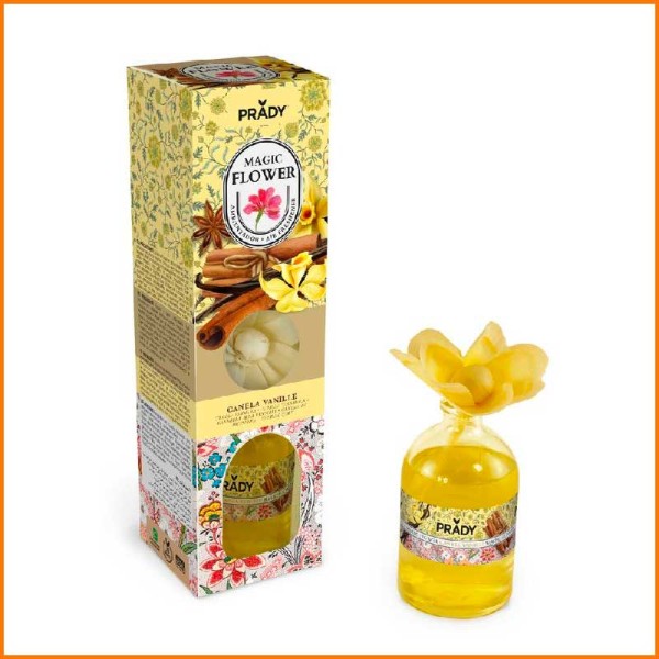 DIFFUSORE PER AMBIENTE FLOWER CANELA VANILLE 100 ML