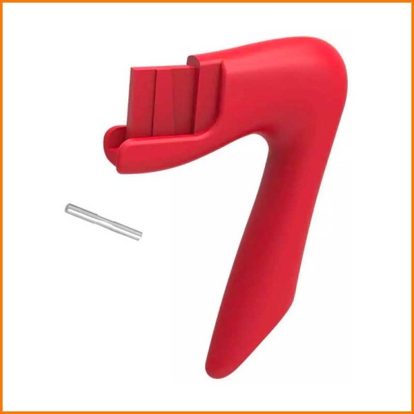 MANICO ROSSO PER MOKA 1/2 /  1 TAZZE