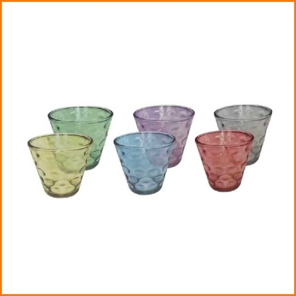 SET 6PZ BICCHIERE CON BOLLE