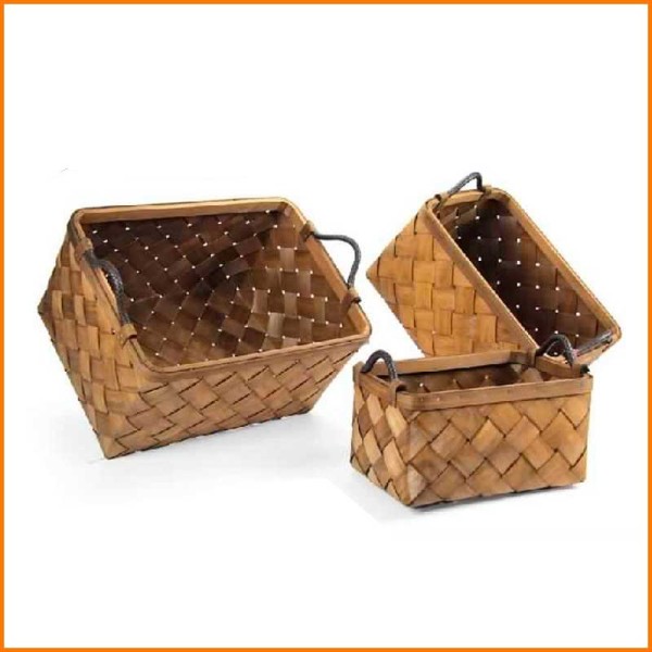 SET 3PZ CESTE GIACINTO 48 / 40 / 34 CM