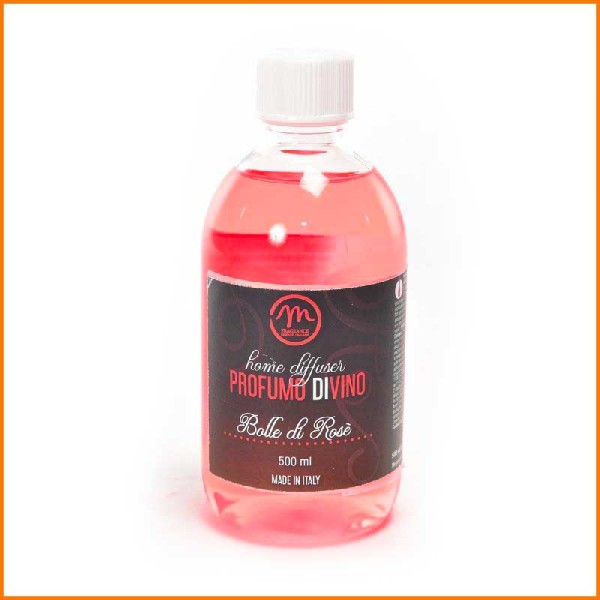 RICARICA PER DIFFUSORE BOLLE DI ROSE 500ML
