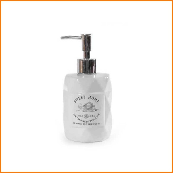 DISPENSER SAPONE ESAGONALE 17H CM