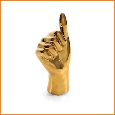 MANO ORO 10X6X19H CM