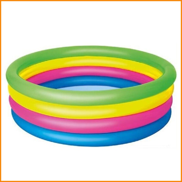PISCINA GONFIABILE RAINBOW 4 ANELLI 157X46H CM