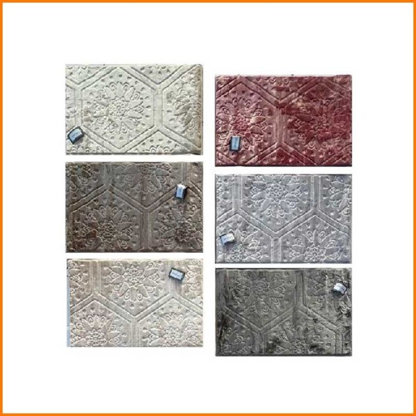 TAPPETO IN VELLUTO SCOLPITO ANTISCIVOLO 60X100 CM