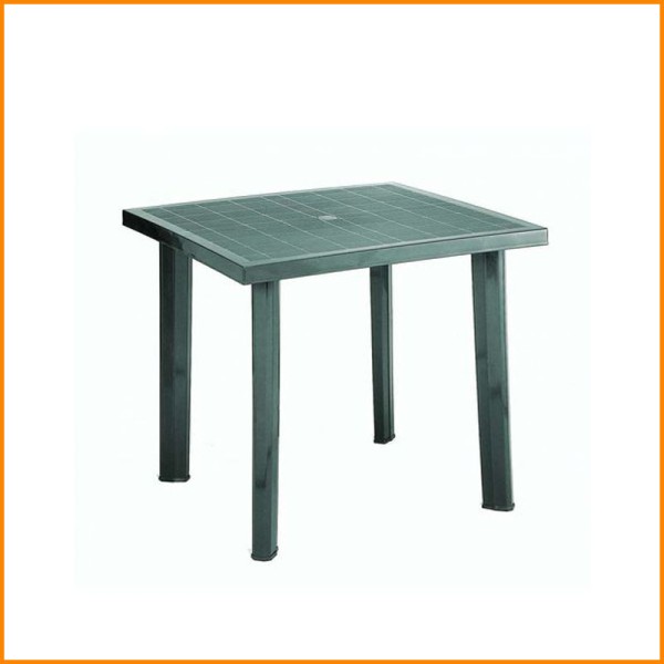 TAVOLO WEEKEND VERDE 80X80X75H CM