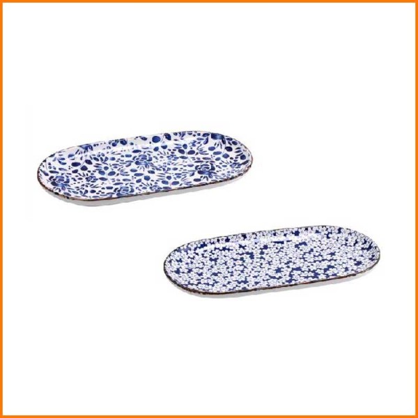 VASSOIO SNOOP CERAM 27X14X2H CM