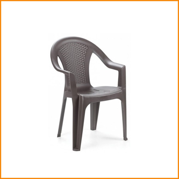 SEDIA ISCHIA MOKA 54X56X81H CM