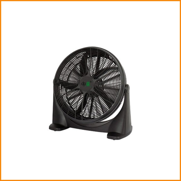 VENTILATORE DA PAVIMENTO NERO GRECALE
