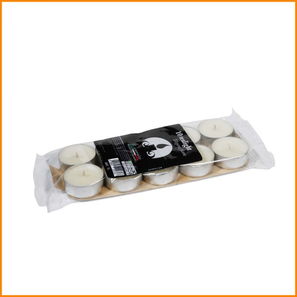CANDELE TEALIGHT BIANCHE 10PZ